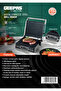 4-Slice Grill Maker,NonStick Plates for Easy Release and Quick Cleanup, Digital Control Temperature - 8