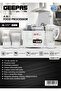 650W 4-in-1 Food Processor-  2 Speed Control with Pulse| 2 Years Warranty| White - 7