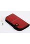 Cow Figured Large Wallet Ethnic Bohemian Retro Vintage Style -Bordo - 5