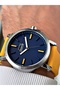 Original 5 Atm Waterproof Silicone Band Men's Wrist Watch 2220 - 2