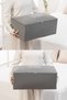 3-Piece Gray under Base Sweater Pique Blanket Clothes Outfit Cover / 52X28X21 - 6