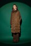 Hooded Goose down Vest Brown - 3