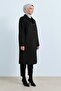 Large Size Mono Covering Coat Black - 2