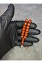 High-End Crimped Amber Rosary with Ankle Length - 3