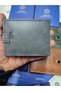 Crazy Leather Type Small Horizontal Model External Placket Wallet - 4