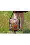 Wosvos Figured Large Postman Shoulder Bag Ethnic Bohemian Style - Green - 3