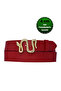 100% Genuine Leather, Gold Snake Buckle Tosado Women's Jeans, Sports Belt 4 Cm=an-byn-47