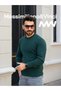 3-Piece Men's Knitwear Sweater Set Gray, Cobalt Blue, Emerald Green - 4