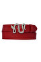 100% Genuine Leather, Silver Snake Buckle Tosado Women's Jeans, Sports Belt 4 Cm=an-byn-46 - 2