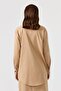 Large Pocket Detailed Sports Canvas Jacket Camel - 4