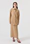 Large Pocket Detailed Sports Canvas Jacket Camel