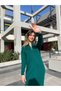 Green Knitting Dress - 4
