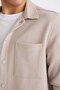 Regular Fit Basic Solid Long Sleeve Shirt D8876Ax25Sp - 5