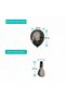 Gold Happy Birthday Printed Black Chrome Balloon 10Pcs -Happy Birthday- - 2