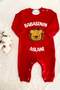 Baby Boy Daddy's Lion Long Sleeve Jumpsuit Newborn outfit - 3