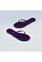 Women's Purple Classic Stylish Daily Flip Flops - 3