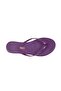 Women's Purple Classic Stylish Daily Flip Flops - 4