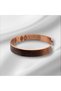Stripes Patterned Dual Copper Bracelet - 3