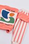 Unisex Children's Striped Slogan Set