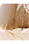 Trianon Jute Throw Pillow Cover - Natural - 50X50 cm - 3