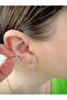 Pink Jewelled Heart Earrings - 2
