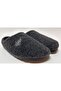 Men's House Slippers - Lightweight and Comfortable, Embroidery Detail, Eva Base and Felt Blend - 2