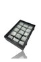 15-Piece Watch Box Watch Case Black - 6