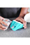 Handheld Garment Steamer- 1300 W, Vertical Ironing, and 260 ml Capacity/ Blue and White - 5