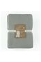 - Knitted Receiving Blanket - Grey - 3