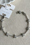 Caprea Brass 17 2 cm Stone Star Bracelet Women's Gold Color Karamaz Bracelet