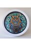Beaded Crystal Stone Mosaic Diamond Painting Tapestry Board Painting 20X20 Set with Round Frame - 4