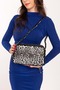 Women's Daily Cross Shoulder Bag Gp.1327 White Leopard - 4