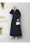 Modest Double Breasted Collar Waterproof Belted Full Length Trench Coat Rc1403013 - 5