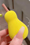 Smooth Textured 3-Piece Pear Figured Makeup Sponge - 2