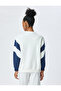 Three Yarn Crew Neck Cotton Printed Sweatshirt - 4