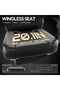 Dowinx Ergonomic Adjustable Gaming Chair With High Back Leather Ideal For Home And Office - Grey - 5