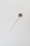 8-Piece Grey Stone Scarf and Shawl Pins - Turban and Hijab Pins - 7