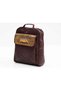 Wosvos Figured Unisex Bag Both Back and Cross and Ethnic Bohemian Style - Dark Brown - 7