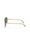 2231 100287   60 Unisex Drop Gold Metal Sunglasses - 3