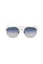L 210S 718 54 Unisex Geometric Gold Metal Sunglasses - 2