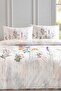 Özdi̇lek nev floraison double person duvet cover set cotton