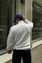 Men's Half Zippered Stand Collar Thick Sweater Knitwear - 7
