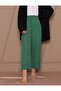 Double Leg Stitched Trousers with Lacing Detail - 2