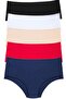 5-Piece High Waist Extra Stretchy and Extra Soft Bamboo Panties - 2