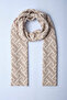 T Patterned Knitwear Scarf - 4