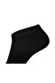 Socks for Sports and Daily Use 3-Piece Booties Socks Black - 5