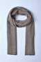 Herringbone Patterned Knitwear Scarf - 4