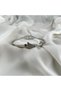 Women's Steel Bracelet Silvery Figure Single Stone - 3
