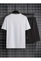 Teddy Bear Print Men's 2 Piece Comfy Crew Neck Short Sleeve T-Shirt and Adjustable Shorts Set - 2
