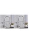 Kitchen Sink Faucet with Dual Flow Water Purification Outlet, Spiral Digital Led Sprayer, 7 Years Warranty, Imported - 6
